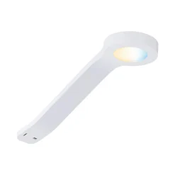 Paulmann Unterschrankleuchte »Clever Connect Mike 2x2,5W DC 2700-6500K 12V Weiß matt/Kunststoff« 2 Stk. Tageslichtweiß Starter-Set