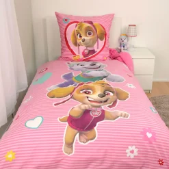PAW PATROL Bettwäsche »Paw Patrol« 2 Stk. Glow in the Dark
