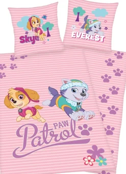 PAW PATROL Kinderbettwäsche »Skye und Everest« mit tollem Paw Patrol Motiv
