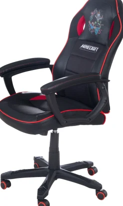 Phoenix Gaming-Stuhl () 1 Stk.rote Absetzungen, Racing Chair