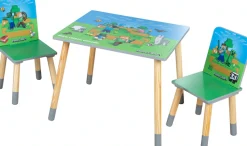 Phoenix Kindersitzgruppe »Minecraft Sitzgruppe« 3 tlg. tlg. Set Tisch mit 2 Stühlen