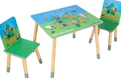 Phoenix Kindersitzgruppe »Minecraft Sitzgruppe« 3 tlg. tlg. Set Tisch mit 2 Stühlen