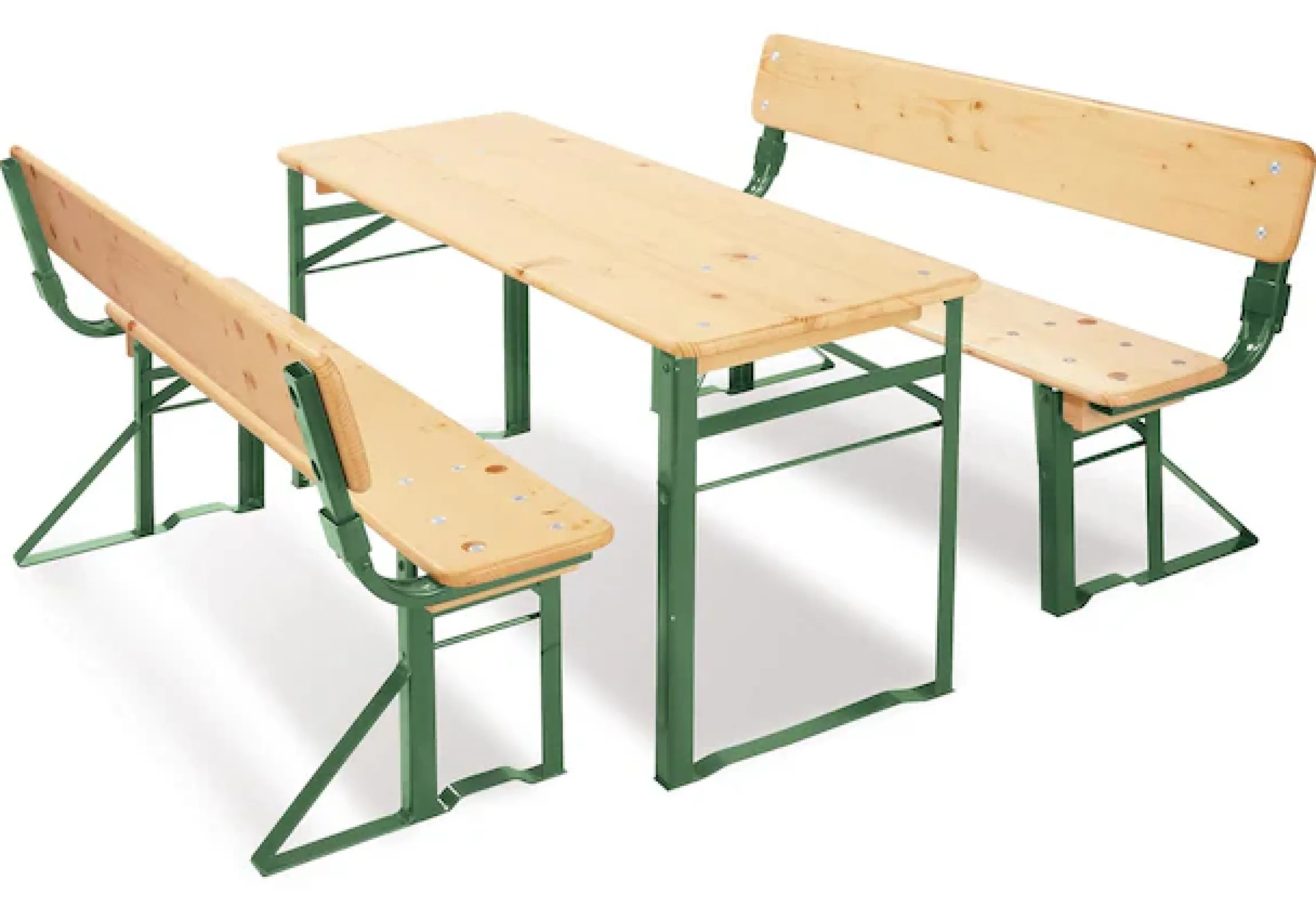 Pinolino® Kindersitzgruppe »Kinderfestzeltgarnitur mit Lehne, Sepp« 3 Stk. tlg.