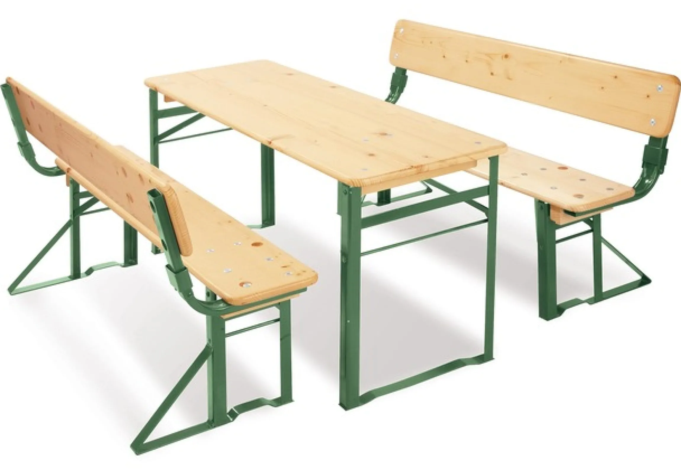 Pinolino® Kindersitzgruppe »Kinderfestzeltgarnitur mit Lehne, Sepp« 3 Stk. tlg.
