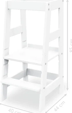 Pinolino® Stehhilfe »Lernturm Fino« () weiß lackiert;Made in Europe