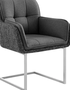PLACES OF STYLE Esszimmerstuhl »Durham, TOPSELLER!, 1 Esszimmerstuhl in modernem Design, Sitz und Rücken gepolstert