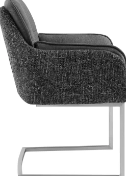 PLACES OF STYLE Esszimmerstuhl »Durham, TOPSELLER!, 1 Esszimmerstuhl in modernem Design, Sitz und Rücken gepolstert