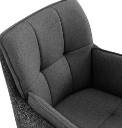 PLACES OF STYLE Esszimmerstuhl »Durham, TOPSELLER!, 1 Esszimmerstuhl in modernem Design, Sitz und Rücken gepolstert