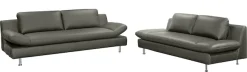 PLACES OF STYLE Polstergarnitur »Redding« Set, 2 Stk. tlg. bestehend aus 2- und 3-Sitzer