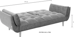 PLAYBOY Schlafsofa »Scarlett« Schlafsofa