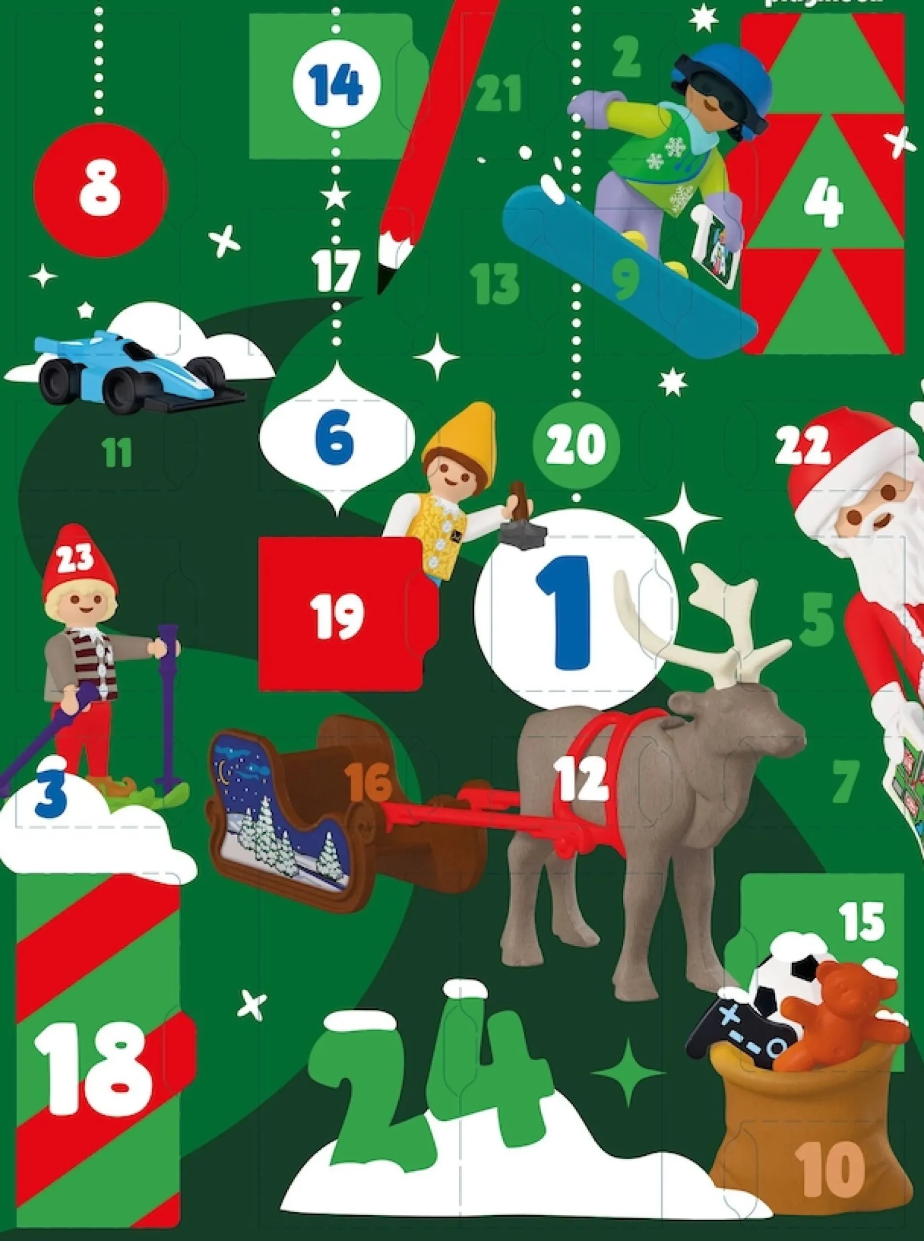 Playmobil® Spielzeug-Adventskalender »Spielbausteine, Am Nordpol (72226), Christmas« ab 4 Jahren Made in Europe