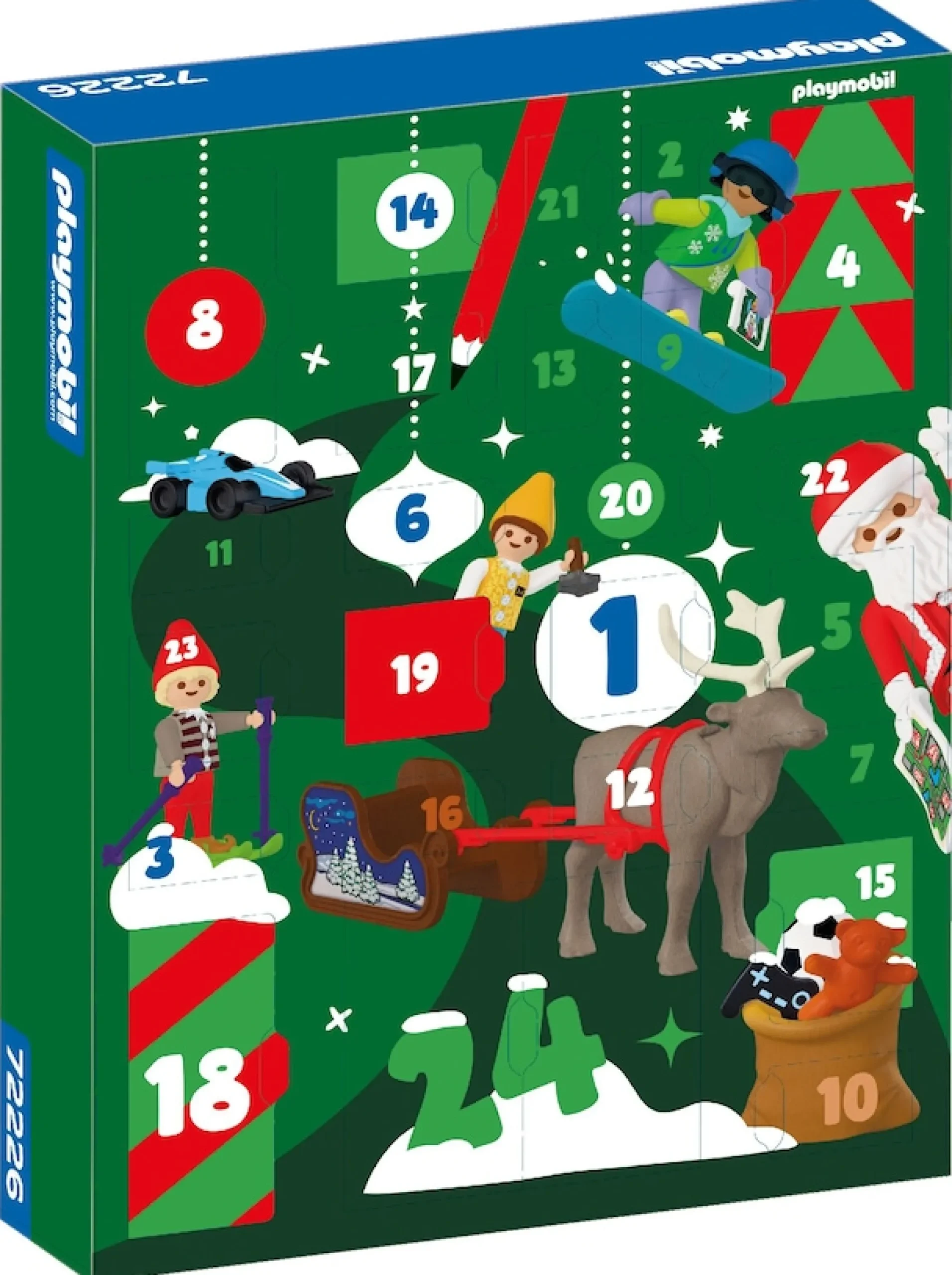 Playmobil® Spielzeug-Adventskalender »Spielbausteine, Am Nordpol (72226), Christmas« ab 4 Jahren Made in Europe