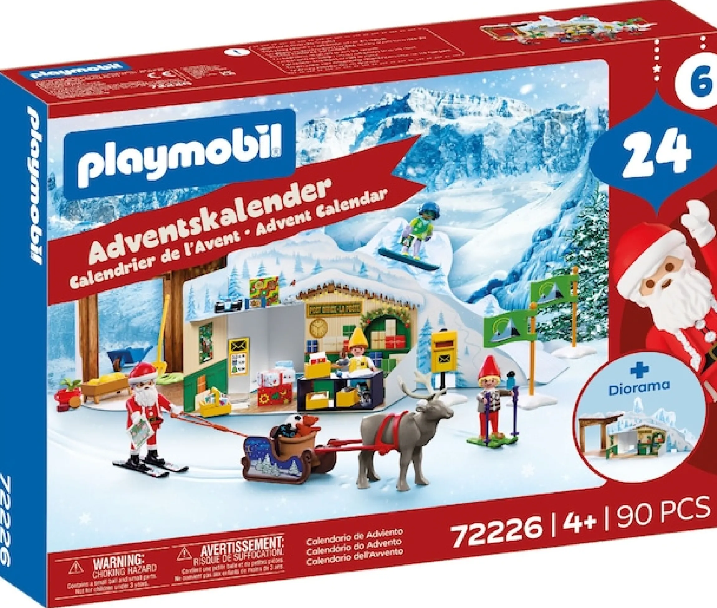 Playmobil® Spielzeug-Adventskalender »Spielbausteine, Am Nordpol (72226), Christmas« ab 4 Jahren Made in Europe