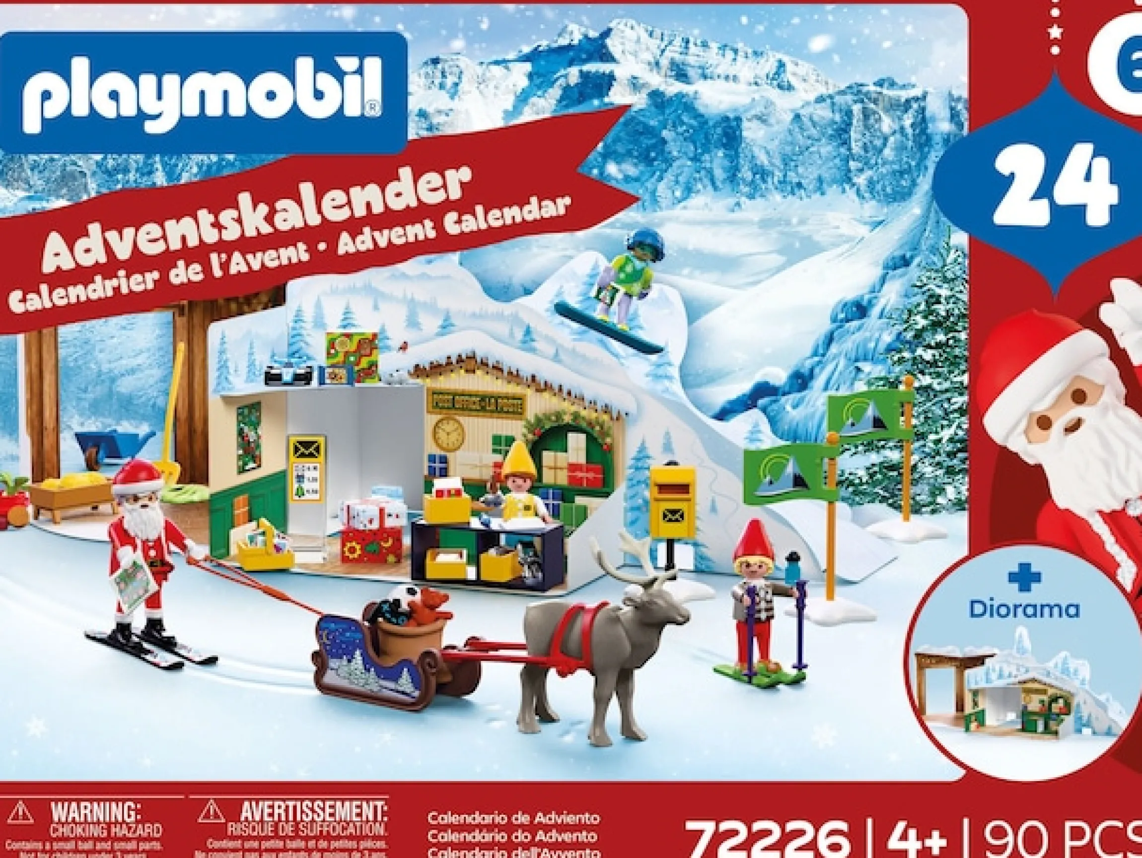 Playmobil® Spielzeug-Adventskalender »Spielbausteine, Am Nordpol (72226), Christmas« ab 4 Jahren Made in Europe