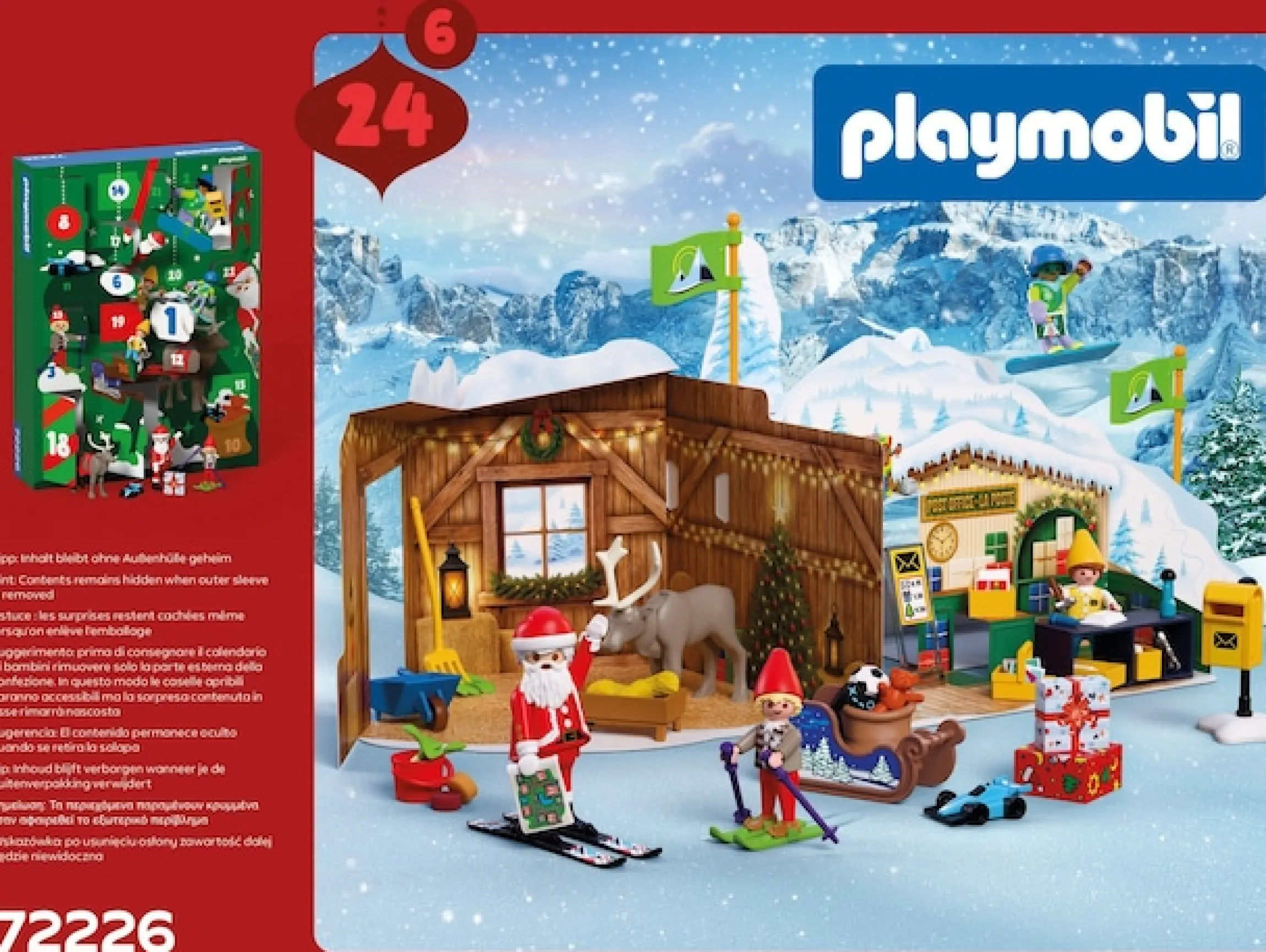 Playmobil® Spielzeug-Adventskalender »Spielbausteine, Am Nordpol (72226), Christmas« ab 4 Jahren Made in Europe