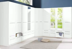 priess Eckkleiderschrank »Barcelona Kleiderschrank Ecklösung Raumwunder« in 2 Tiefen Schrank Eckschrank Garderobe