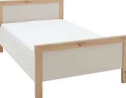 priess Einzelbett »Warburg hochwertiges Komfortbett aus Deutschland« geeignet für Motorrahmen, mit abgerundete Kanten