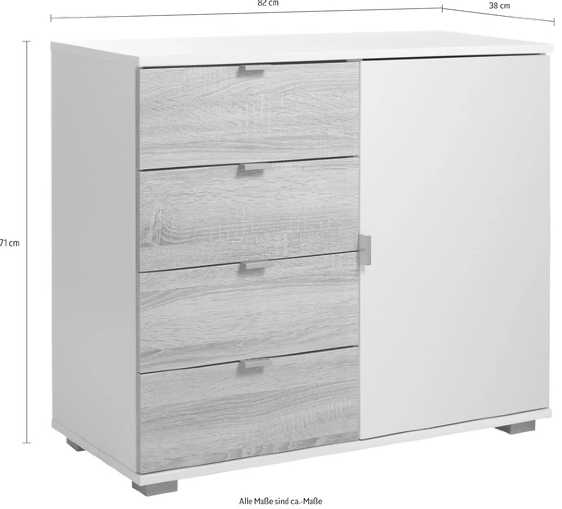 priess Sideboard Breite 82 cm