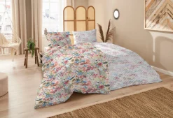 Primera Bettwäsche »Primera Perkal-Bettwäsche Ernesta« 2 Stk. mit einem verspielten Blumendesign