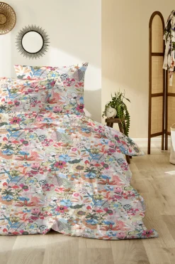 Primera Bettwäsche »Primera Perkal-Bettwäsche Ernesta« 2 Stk. mit einem verspielten Blumendesign