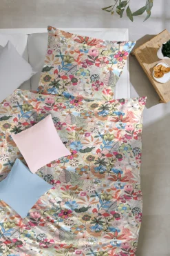 Primera Bettwäsche »Primera Perkal-Bettwäsche Ernesta« 2 Stk. mit einem verspielten Blumendesign