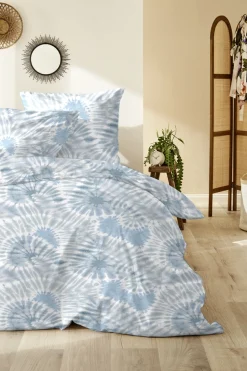 Primera Bettwäsche »Primera Renforce-Bettwäsche Swirl« 2 Stk. in einem lebhaften Batik-Look