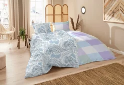 Primera Bettwäsche »Primera Renforce-Bettwäsche Swirl« 2 Stk. in einem lebhaften Batik-Look