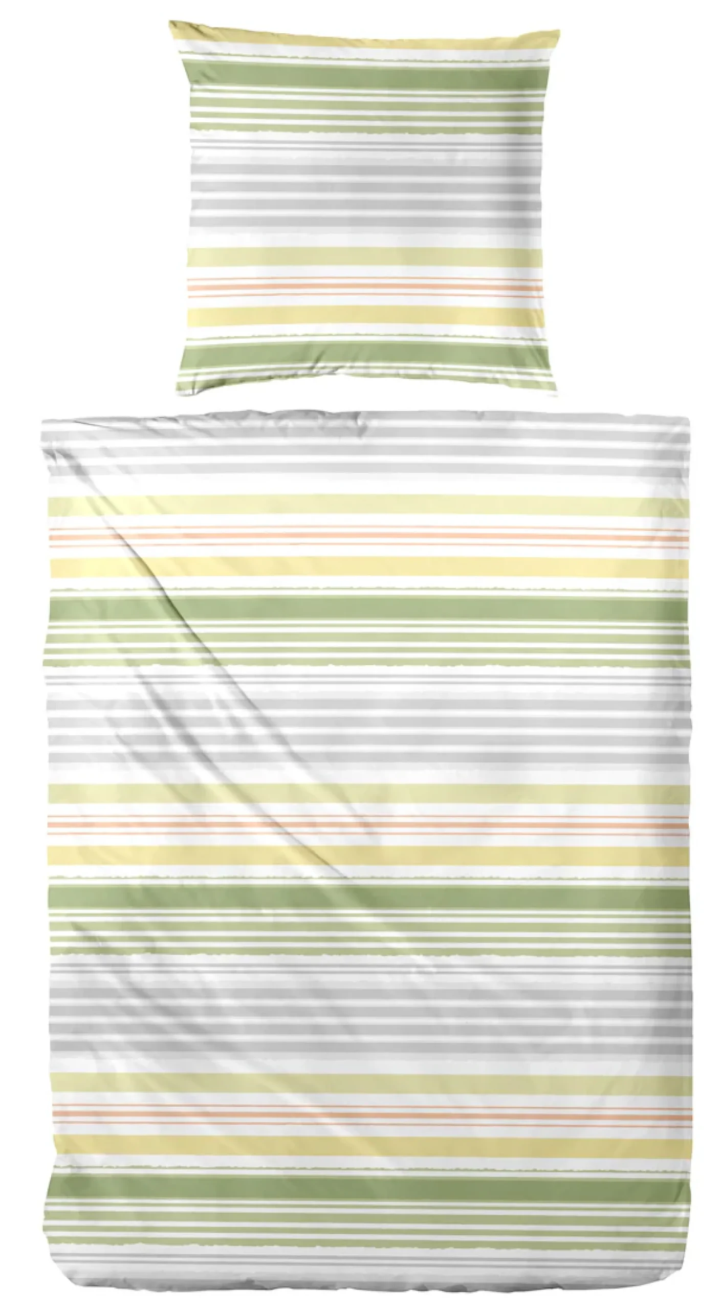 Primera Bettwäsche »Renforce-Bettwäsche Fresh stripe« 2 Stk. mit Streifen