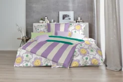 Primera Bettwäsche »Renforce-Bettwäsche Color Block« 2 Stk. mit kräftigen und sanften Farbkombinationen