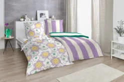 Primera Bettwäsche »Renforce-Bettwäsche Color Block« 2 Stk. mit kräftigen und sanften Farbkombinationen