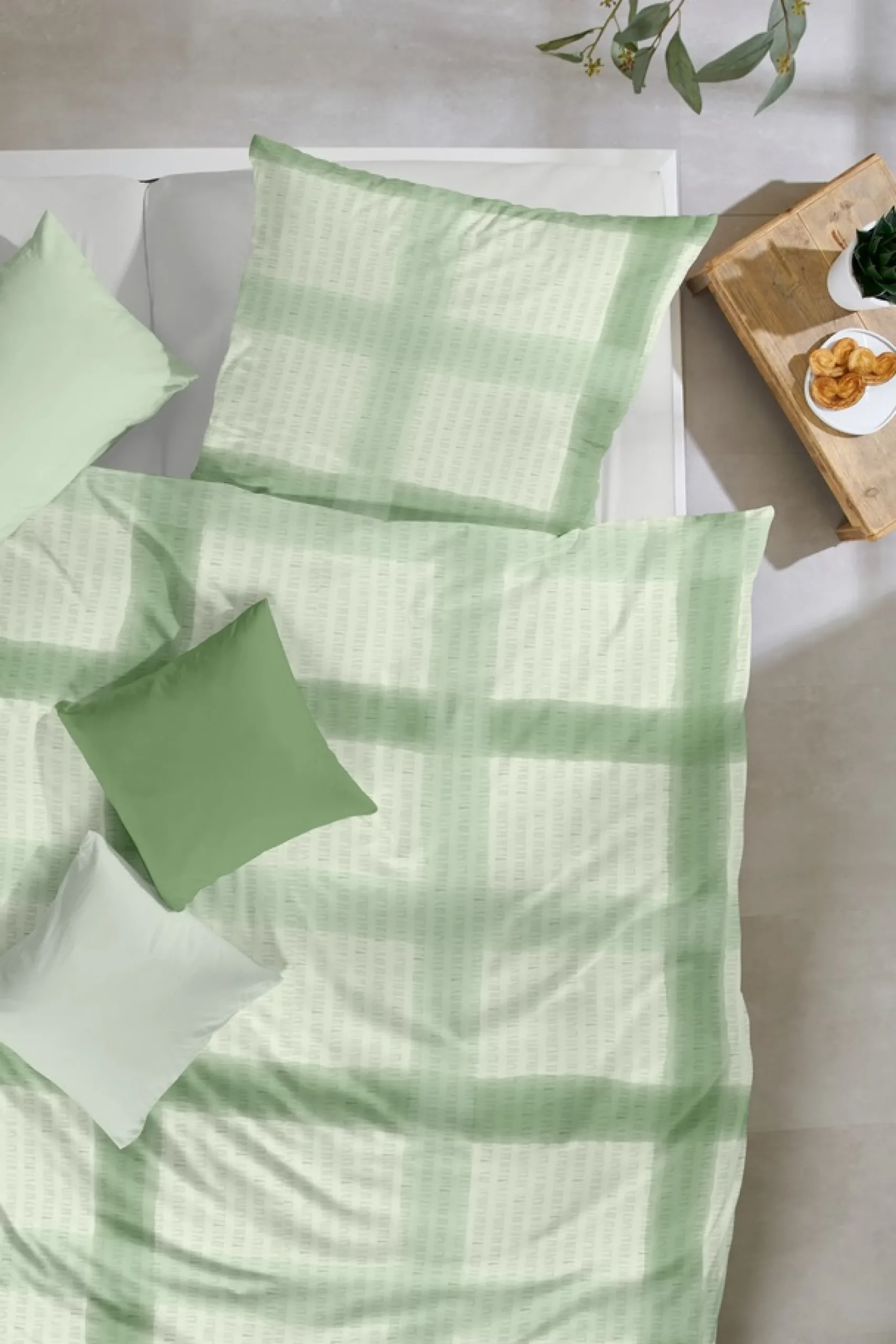 Primera Bettwäsche »Soft-Seersucker-Bettwäsche Raster« 2