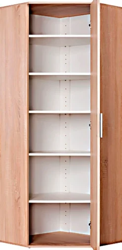Procontour Mehrzweckschrank »Eckschrank Clara« Höhe 167cm, mit variabel verstellbaren Einlegeböden