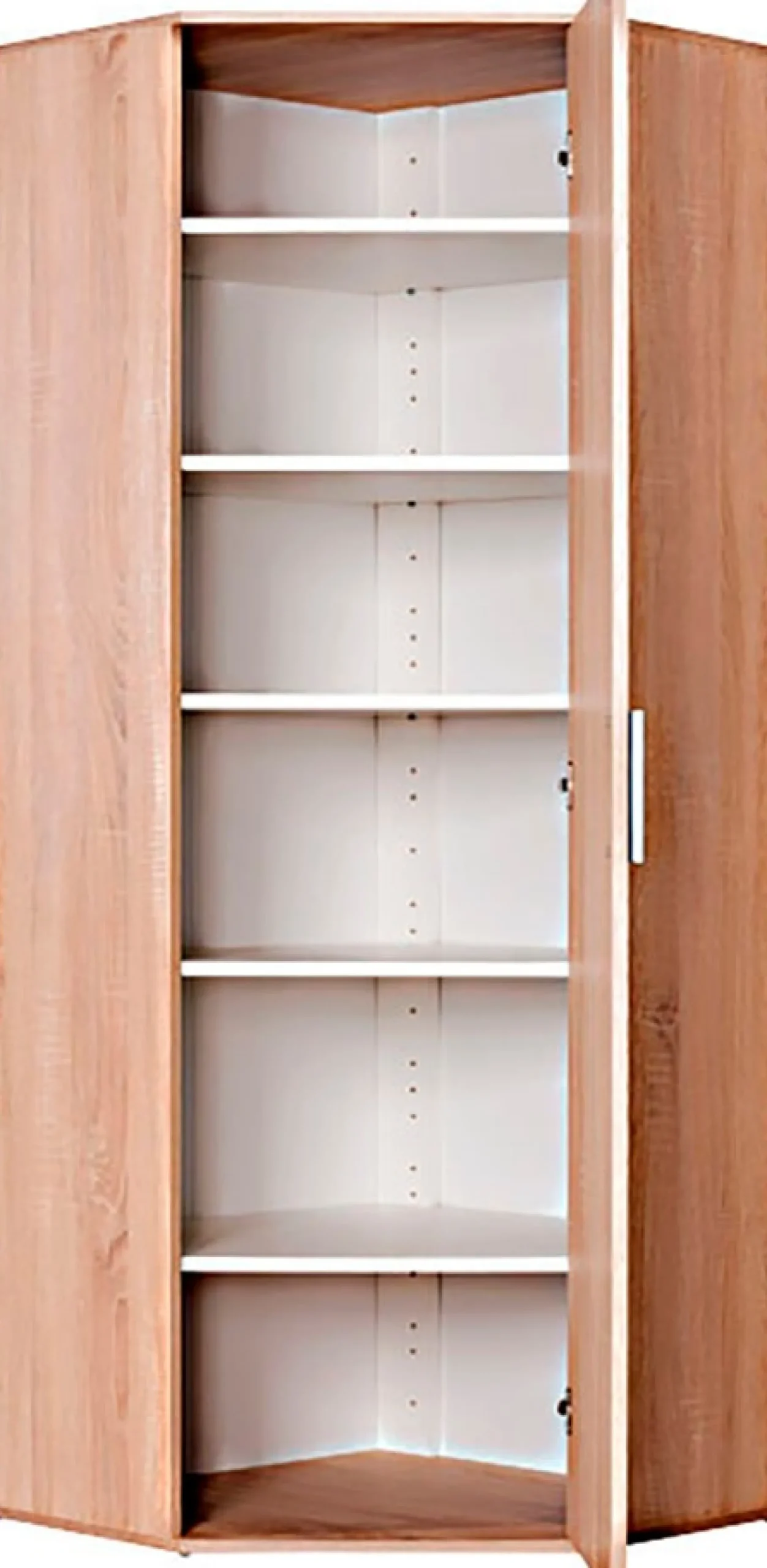 Procontour Mehrzweckschrank »Eckschrank Clara« Höhe 167cm, mit variabel verstellbaren Einlegeböden