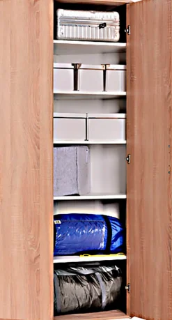 Procontour Mehrzweckschrank »Eckschrank Clara« Höhe 167cm, mit variabel verstellbaren Einlegeböden