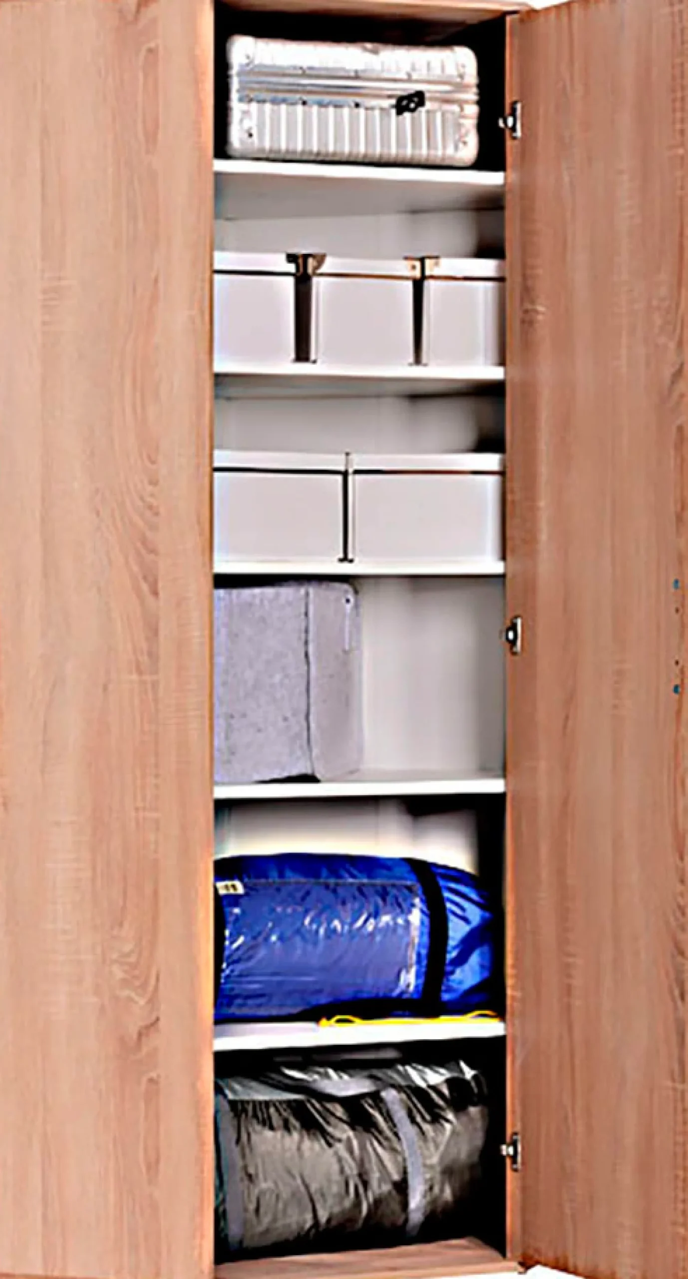 Procontour Mehrzweckschrank »Eckschrank Clara« Höhe 167cm, mit variabel verstellbaren Einlegeböden