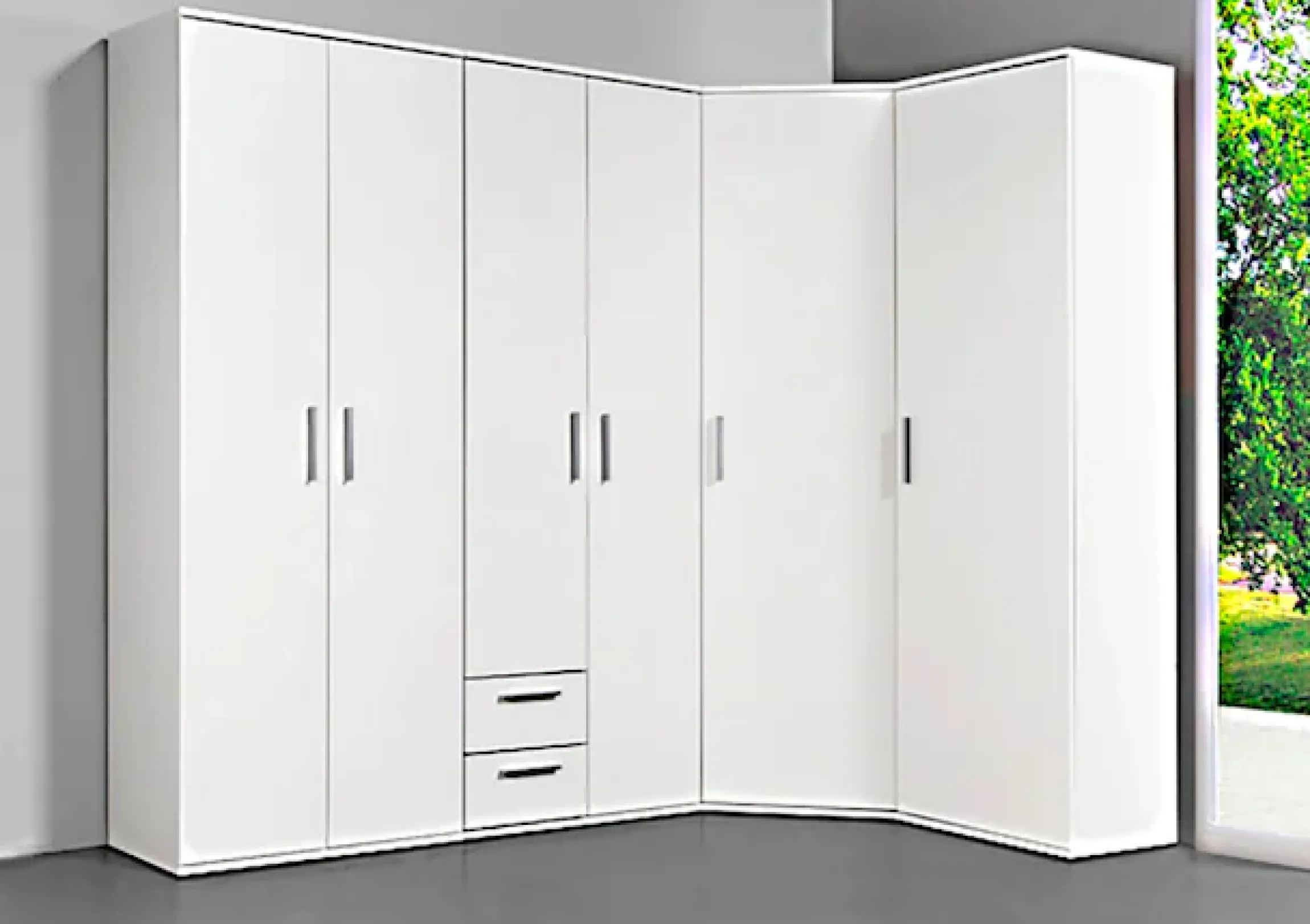 Procontour Mehrzweckschrank »Schrank Clara« Höhe 167cm mit variabel verstellbaren Einlegeböden