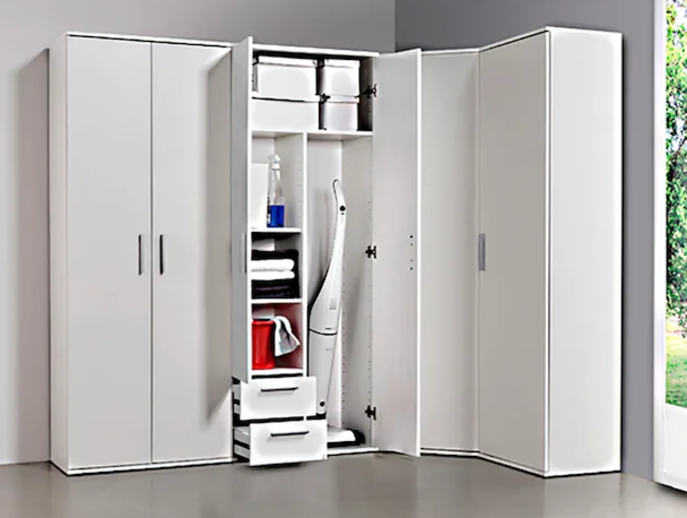 Procontour Mehrzweckschrank »Schrank Clara« Höhe 167cm mit variabel verstellbaren Einlegeböden