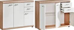 Procontour Sideboard »Sun BESTSELLER!« Höhe 74cm mit variabel verstellbaren Einlegeboden