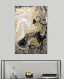 queence Acrylglasbild »Abstrakte Kunst« Abstrakt | Gemälde | Kunst | klassische Fantasie in Marmor-Optik