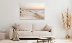 queence Acrylglasbild »Evek« Deutschland | Düne | Gräser | Himmel | Meer | Meer Bilder | Spa | Steg