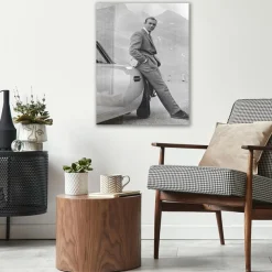 queence Acrylglasbild »Sean Connery« Auto | Film | Filmfiguren | Filmszene | Foto | Mann | Schwarz-Weiß | Stars Fine Art-Print in Galeriequalität