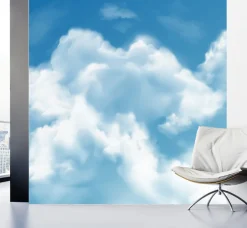 queence Fototapete »Himmel« Motiv | bedruckt | realistisch glatt Wandpaneele, selbstklebend, Tapete, Sticker, Wanddeko, XXL-Fotomotiv