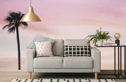 queence Fototapete »Rosa Himmel« Motiv | bedruckt | mehrfarbig | realistisch glatt Wandpaneele, selbstklebend, Tapete, Sticker, Wanddeko, XXL-Fotomotiv
