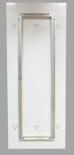 queence Garderobenleiste »Barney« Wand Garderobe, Vintage, Holz Optik, platzsparend