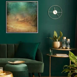 queence Leinwandbild »Wolken« Abstrakt | Abstrakte | Kunst | Modern mit einem Schattenfugenrahmen veredelt