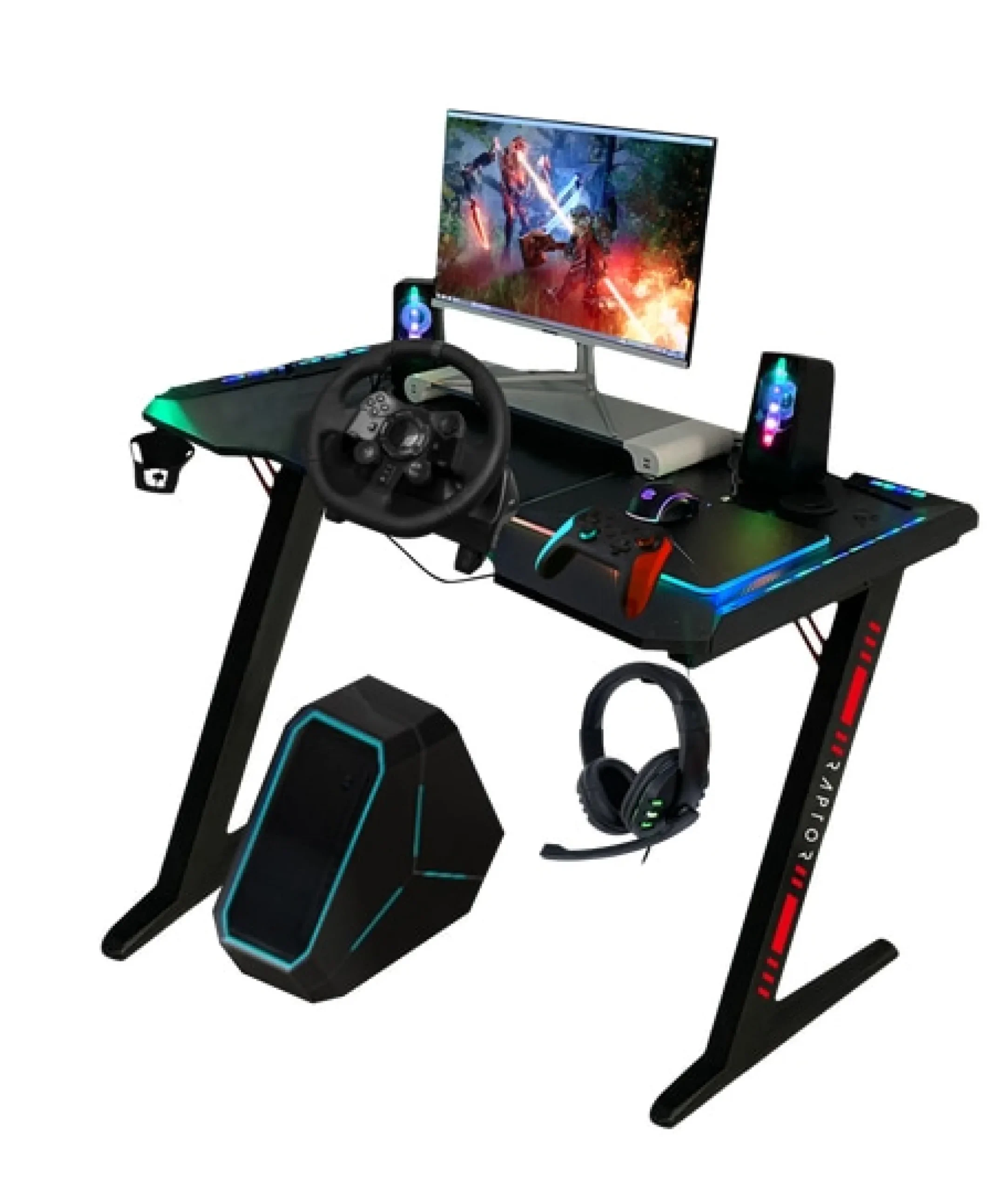 Raptor-Gaming Gamingtisch »GT100 120x60 cm RGB«