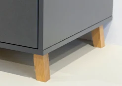 rauch Drehtürenschrank »Kleiderschrank Schrank Garderobe SHINJO Breiten 93/140/187 cm« in 3 verschiedenen Ausstattungen BASIC/CLASSIC/PREMIUM,Griffe und Füße aus Massivholz mit 2 Schubladen MADE IN GERMANY