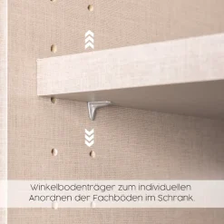 rauch Drehtürenschrank »Kleiderschrank Schrank Garderobe Wäscheschrank COSTA Breite 91 cm« in 3 Ausstattungen BASIC/CLASSIC/PREMIUM,mit griffloser Front und Push-to-Open Funktion MADE IN GERMANY