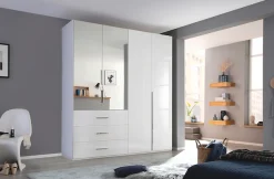 rauch Drehtürenschrank »Kleiderschrank Schrank Garderobe Wäscheschrank MONTCLAR« in den Breiten 201/251/301 cm, inkl. SOFT-CLOSE-FUNKTION,mit Schubkästen und Spiegel, inkl. Wäscheeinteilung MADE IN GERMANY