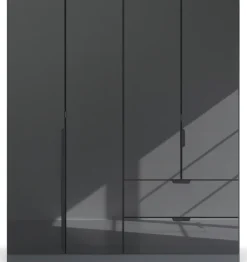 rauch Drehtürenschrank »Kleiderschrank Schrank Garderobe Ankleide MODERN BY QUADRA SPIN« Breiten: 181/226/271 cm, Höhe 210 cm,mit hochwertiger Glasfront und Stangengriff MADE IN GERMANY
